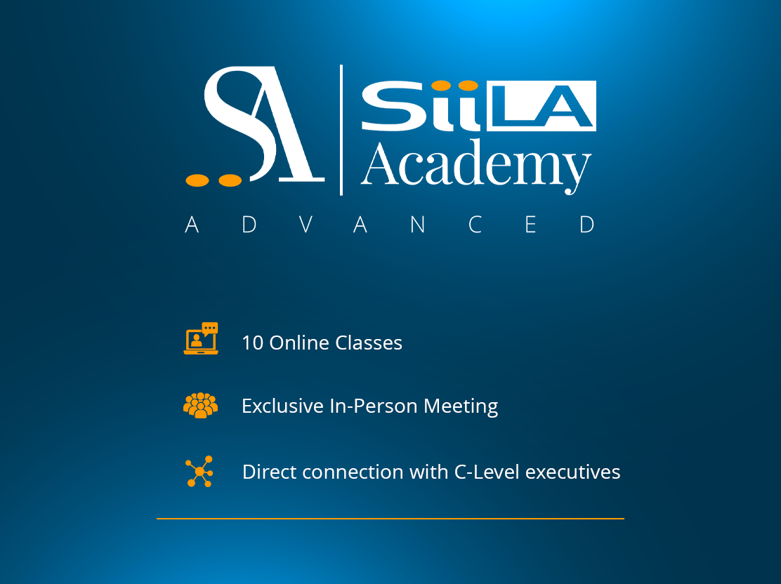 Laptop Displaying SiiLA Academy Slide Presentation